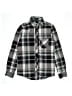 Street Rules Plaid Gray Green Long Sleeve Button-Down Shirt Size 10 - 12 - photo 1