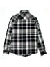 Street Rules Plaid Gray Green Long Sleeve Button-Down Shirt Size 10 - 12 - photo 2
