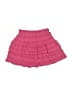 Unbranded Solid Pink Casual Skirt Size XXS (estimated) - photo 1