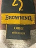 Browning 100% Polyester Tan Pullover Sweater Size L - photo 7