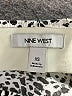 Nine West 100% Polyester Graphic Silver Formal Skirt Size XS - photo 4