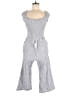 1.State Stripes Gray Jumpsuit Size M - photo 1