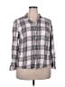 C established 1946 Plaid White Long Sleeve Button-Down Shirt Size 18 - 20 - photo 1