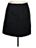 Classiques Entier Chevron-herringbone Black Wool Skirt Size 6 - photo 1