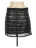 American Eagle Outfitters 100% Polyester Metallic Silver Casual Skirt Size 6 - photo 2