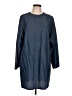 Zara Basic Blue Casual Dress Size L - photo 1