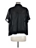 David Dart Black Short Sleeve Blouse Size M - photo 2