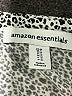 Amazon Essentials 100% Viscose Gray 3/4 Sleeve Blouse Size M - photo 7