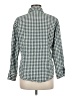 Assorted Brands 100% Cotton Checkered-gingham Green Long Sleeve Button-Down Shirt Size M - photo 2