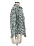 Assorted Brands 100% Cotton Checkered-gingham Green Long Sleeve Button-Down Shirt Size M - photo 4
