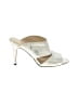Adrienne Vittadini Ivory Silver Wedges Size 10 - photo 1