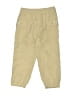 Assorted Brands 100% Polyester Solid Yellow Tan Cargo Pants 9-12 MO / 12 MO - photo 1