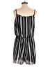 BCBGeneration 100% Polyester Stripes Black Romper Size L - photo 2