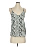 Alya 100% Polyester Silver Sleeveless Top Size XS - photo 1