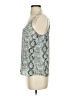 Alya 100% Polyester Silver Sleeveless Top Size XS - photo 5