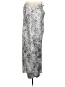 Nine West 100% Polyester Graphic Silver Formal Skirt Size XS - photo 2