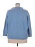 Talbots Chevron-herringbone Blue Pullover Sweater Size 3X (petite) - photo 2