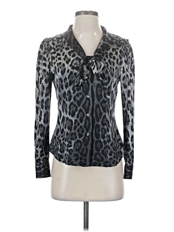 Carlisle Long Sleeve Silk Top (view 1)