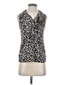 Ann Taylor Gray Sleeveless Blouse Size 0 - photo 1