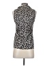 Ann Taylor Gray Sleeveless Blouse Size 0 - photo 2