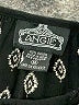Angie Black 3/4 Sleeve Blouse Size M - photo 7