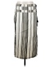 Zero + Maria Cornejo Stripes Gray Casual Skirt Size 0 - photo 1