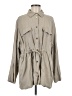 Zara Gray Trenchcoat Size L - photo 1