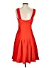 Reiss 100% Polyester Solid Red Cocktail Dress Size 4 - photo 2