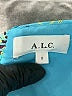A.L.C. 100% Silk Paisley Blue Cocktail Dress Size 2 - photo 4
