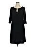 Sutton Studio Solid Black Casual Dress Size 16 - photo 1