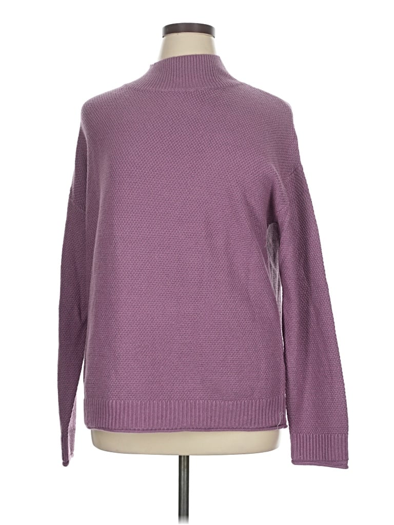 Pre-owned Merokeety Turtleneck Sweater In Purple