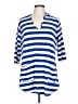 Beach Break Blue 3/4 Sleeve Top Size L - photo 1