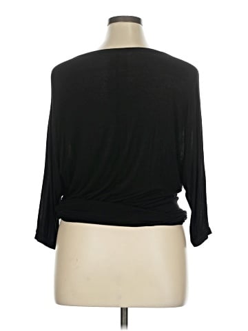 Amisu 3/4 Sleeve T-Shirt (view 2)