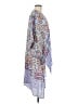 Bindya 100% Modal Aztec Or Tribal Print Graphic Blue Kimono Size M - photo 4