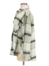 Justify 100% Polyester Plaid Green Long Sleeve Blouse Size M - photo 5