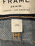 FRAME Denim Hearts Blue Jeans Size 26 waist - photo 8