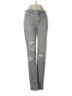 American Eagle Outfitters Stripes Gray Jeans Size 00 - photo 1