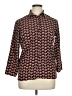 Misell Burgundy 3/4 Sleeve Blouse Size XL - photo 1