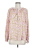 Talula 100% Rayon Pink Long Sleeve Blouse Size M - photo 1