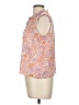 Maison d' Amelie Orange Sleeveless Blouse Size M - photo 5