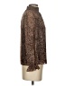 1.State 100% Polyester Animal Print Brown Long Sleeve Blouse Size XS - photo 4