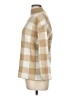 Ann Taylor LOFT Checkered-gingham Tan Pullover Sweater Size M - photo 5