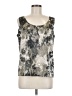 Anne Klein Gray Sleeveless Top Size M - photo 1