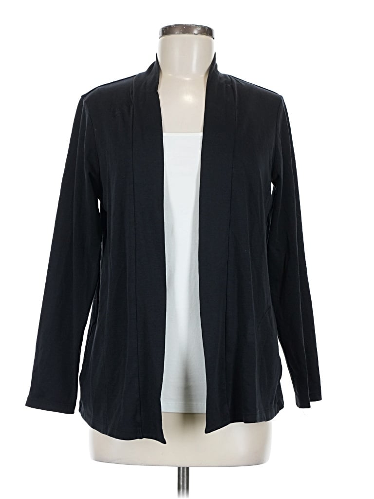 Pre-owned L.l.bean Cardigan Sweater In Black