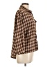 Assorted Brands Plaid Brown Long Sleeve Button-Down Shirt Size L (estimated) - photo 4