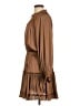 Reset 100% Polyester Brown Casual Dress Size L - photo 5