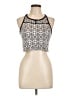 Sans Souci Silver Sleeveless Top Size L - photo 1