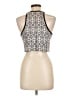 Sans Souci Silver Sleeveless Top Size L - photo 2