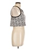 Sans Souci Silver Sleeveless Top Size L - photo 4