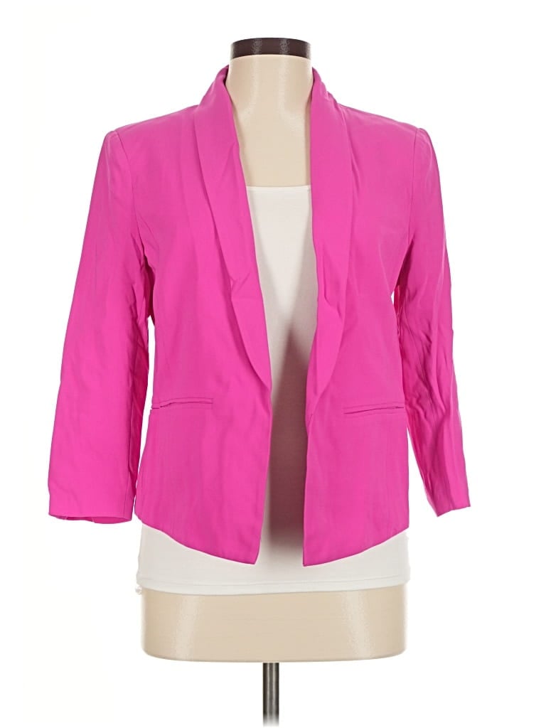 Pre-owned Mural Blazer Jacket In Pink